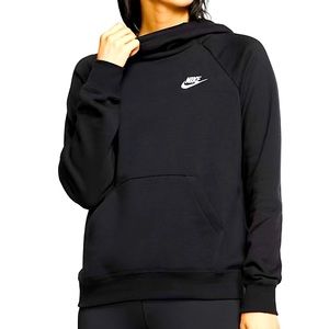 NWT Nike Sportswear Funnel Neck Fleece pul…